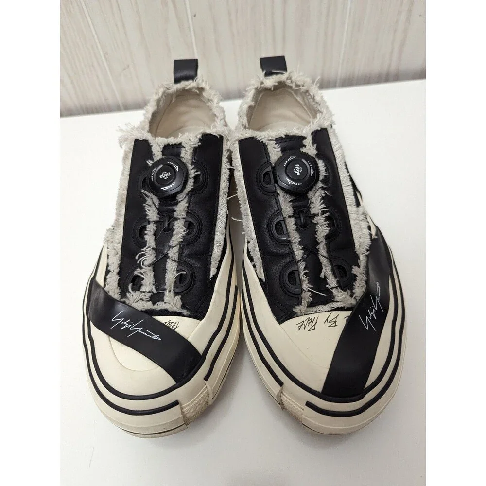 Yohji Yamamoto Xvessel G.O.P. Lows O.G. Black Tags Dial Sneakers Vessel W 7.5 M6